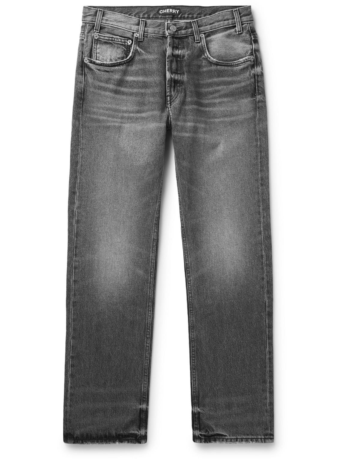 Cherry Los Angeles - Straight-Leg Distressed Jeans - Men - Gray - UK/US 28 von Cherry Los Angeles