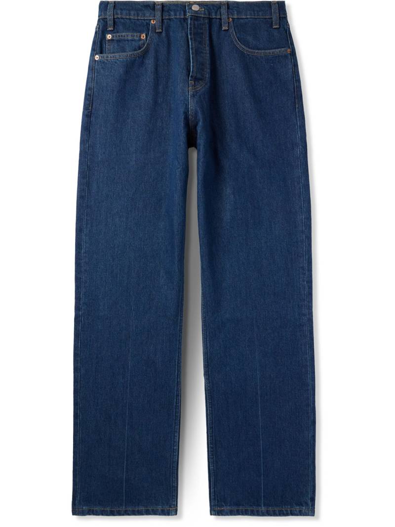 Cherry Los Angeles - Straight-Leg Logo-Embroidered Jeans - Men - Blue - UK/US 34 von Cherry Los Angeles
