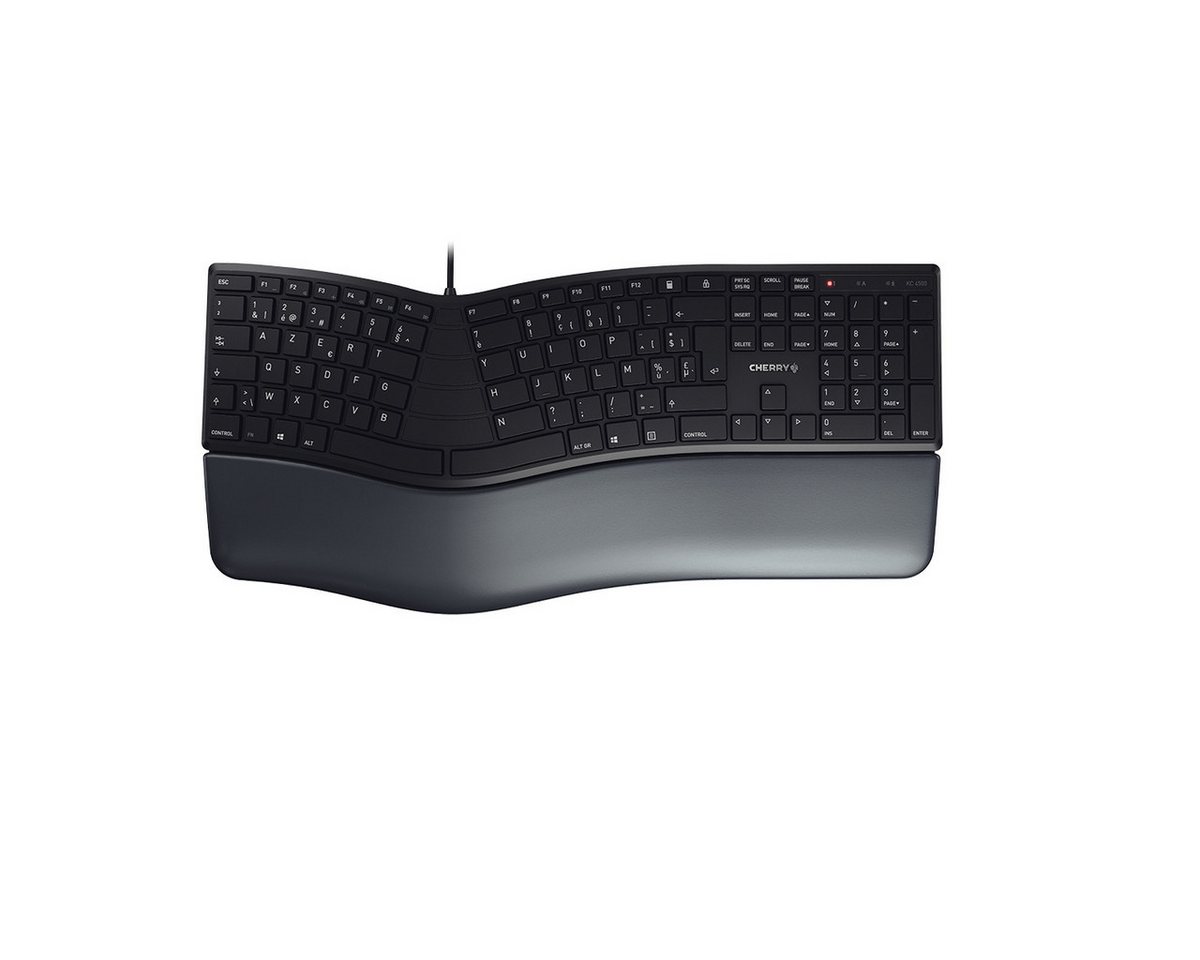 Cherry Etui KC 4500 ERGO Tastatur schwarz von Cherry