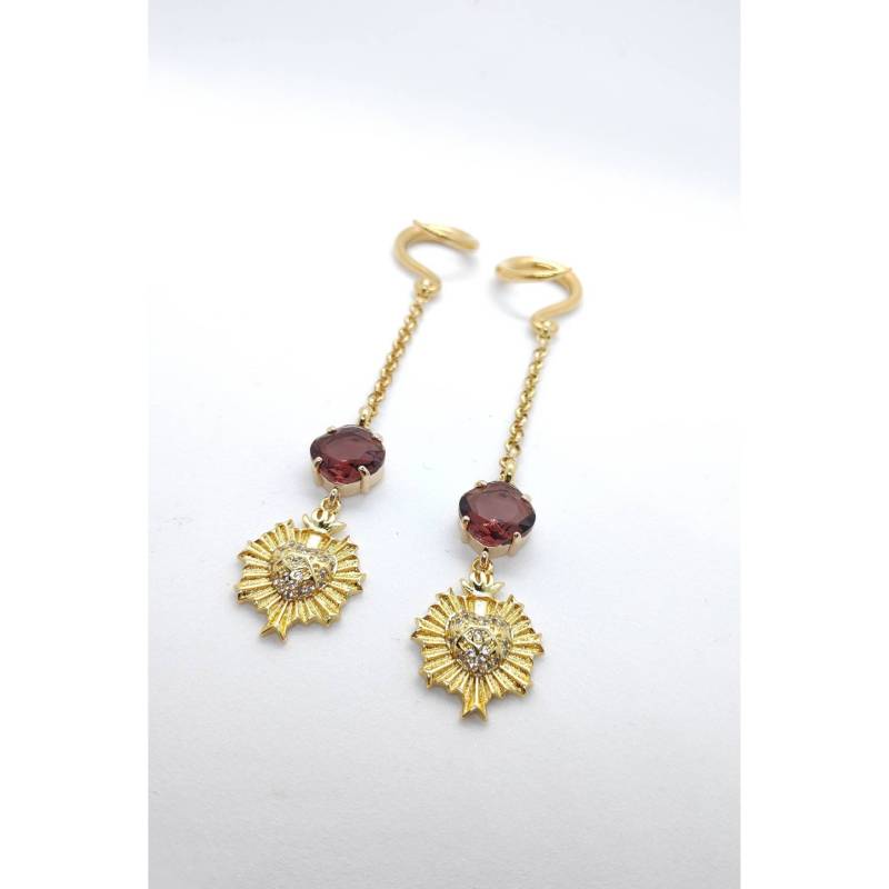 Ear Weights "Bleeding Heart' Sold As Pair von CherryPlugs