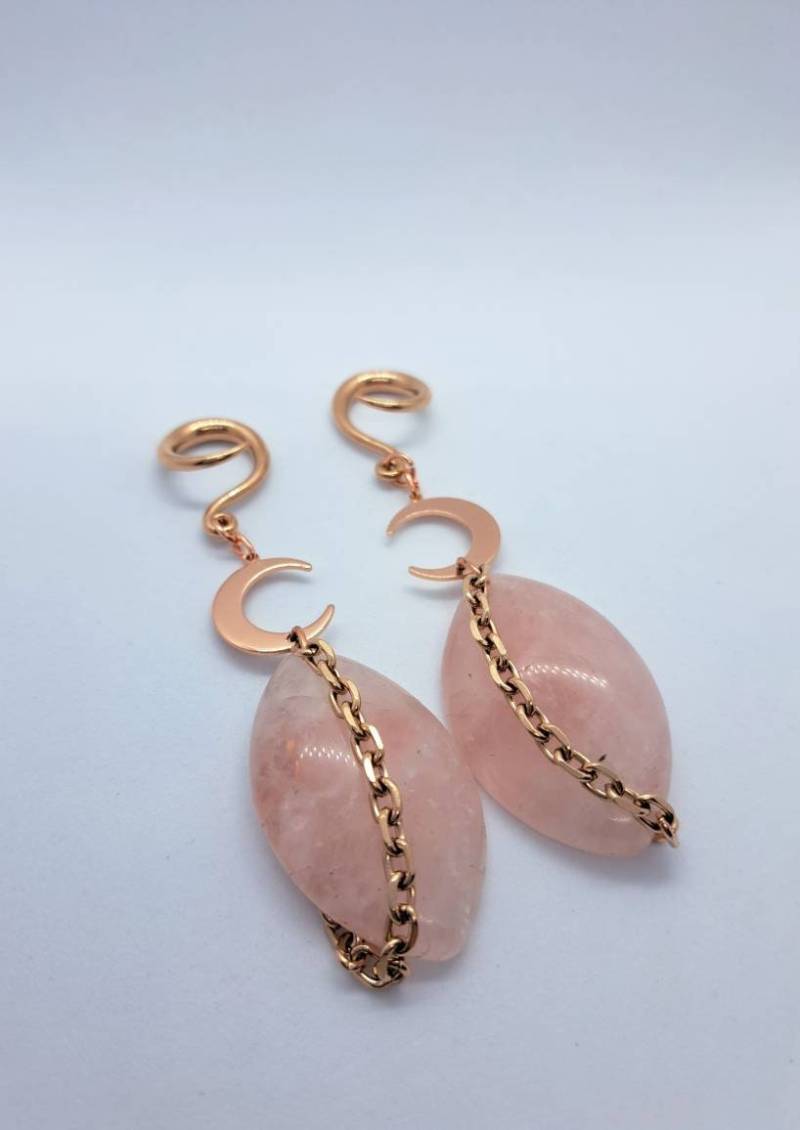 Ear Weights "Moon Tears' Sold As Pair von CherryPlugs