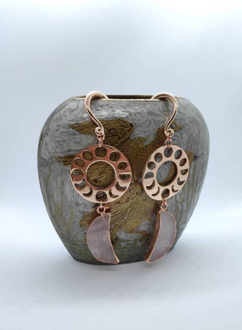 Ear Weights "Moonrose' Sold As Pair von CherryPlugs