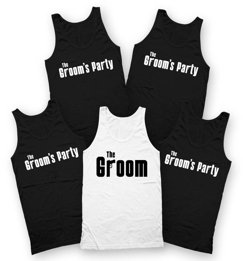 Bräutigam Und Trauzeugen Geschenke Junggesellenabschied Tanktops Hochzeit Für Junggesellenabschiede - Sa312-1123 von CherryTees