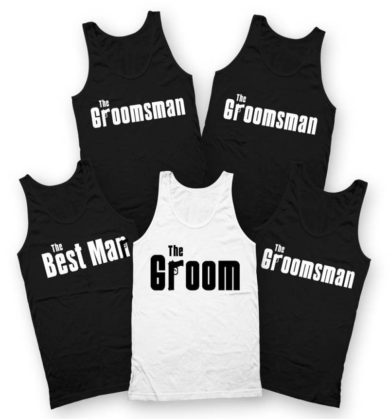 Geschenke Für Junggesellenabschied Junggesellenabschiede Hochzeitsfeier Tank Tops - Sa312-13-1168 von CherryTees