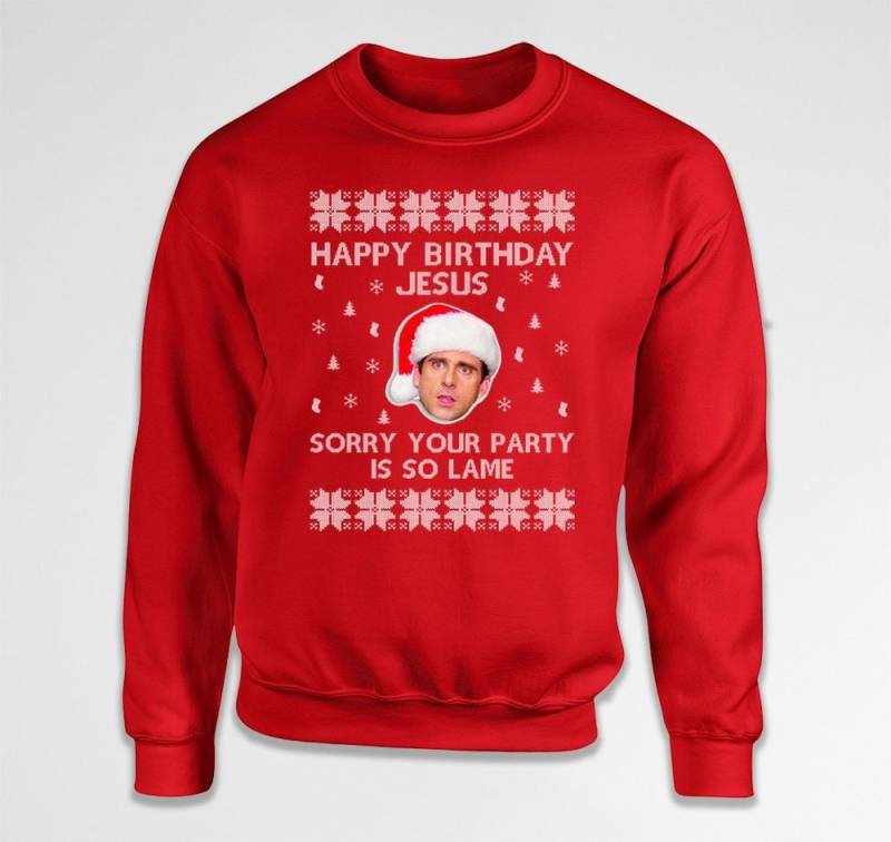 Hässliche Weihnachten Pullover Das Büro Geschenke Für Tv-Show-Fans Weihnachtsgeschenk Michael Scott Weihnachtspullover Urlaub Hoodie Sweatshirt von CherryTees