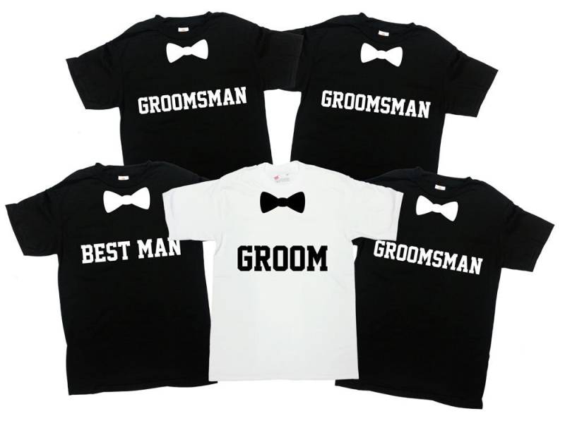 Junggesellenabschied Geschenke Für Bräutigam Und Trauzeugen Shirts Trauzeuge T Shirt -Sa332-335-665 von CherryTees