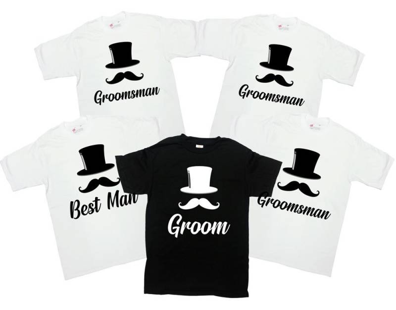 Junggesellenabschied Geschenke Shirts Bräutigam Und Groomsmen Hochzeit T-Shirts Passende Trauzeugen - Sa1232-33-34 von CherryTees