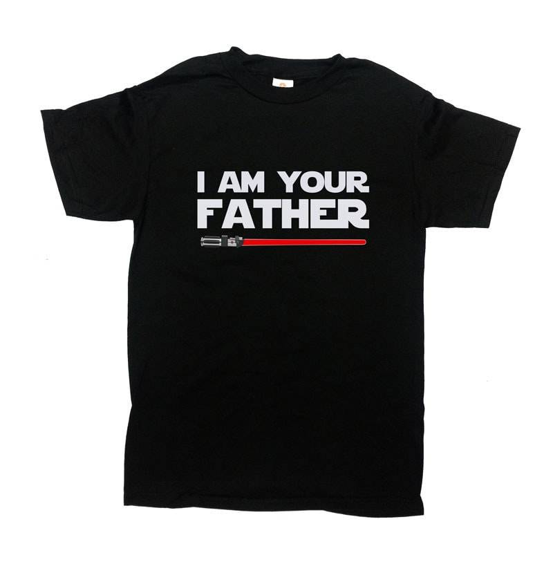 Lustiges Dad Shirt Daddy T Vatertag Geschenk Ideen Film Fan Tshirt Geek Geschenke Nerd Kleidung Ich Bin Dein Vater Herren T-Shirt - Sa201 von CherryTees