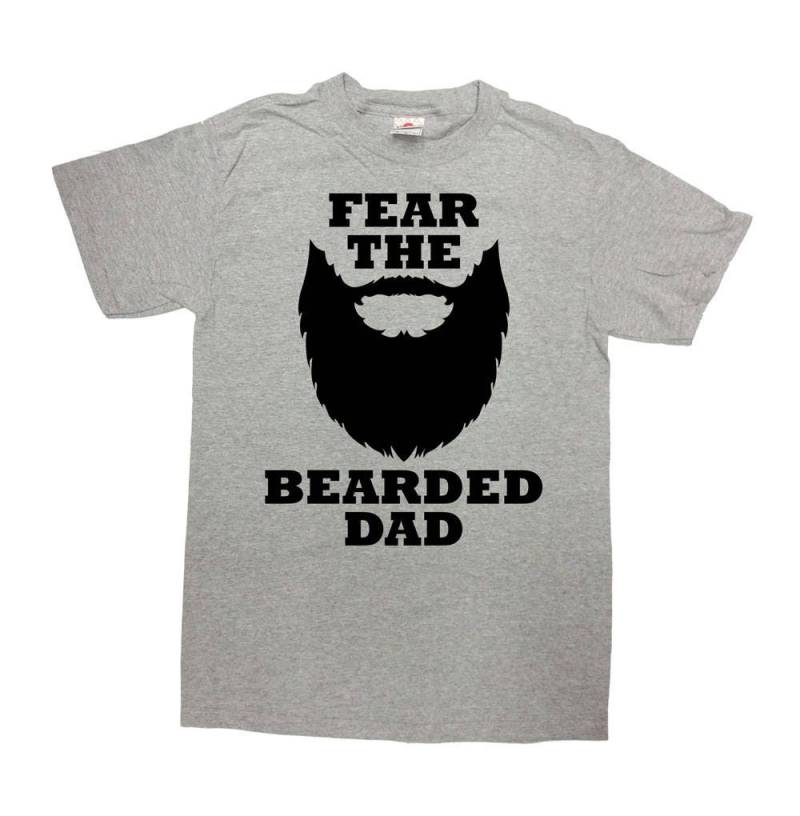 Lustiges Papa Shirt Bart Geschenke Für T Tshirt Vatertag Geschenk Ihn Vater Kleidung Angst Vor Dem Bärtigen Herren T-Shirt - Sa813 von CherryTees