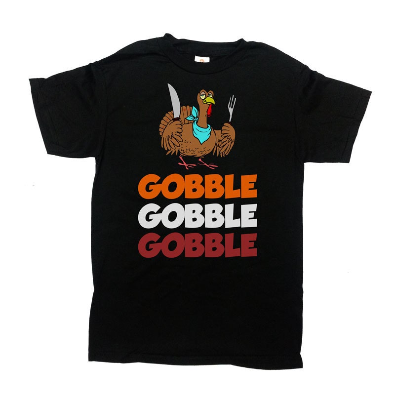 Lustiges Thanksgiving Shirt Verschlingen Türkei Geschenk Für Erntedank Urlaub Geschenke - Sa511 von CherryTees