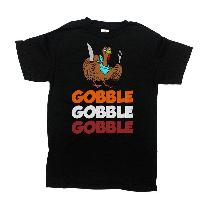 Lustiges Thanksgiving Shirt Verschlingen Türkei Geschenk Für Erntedank Urlaub Geschenke - Sa511 von CherryTees