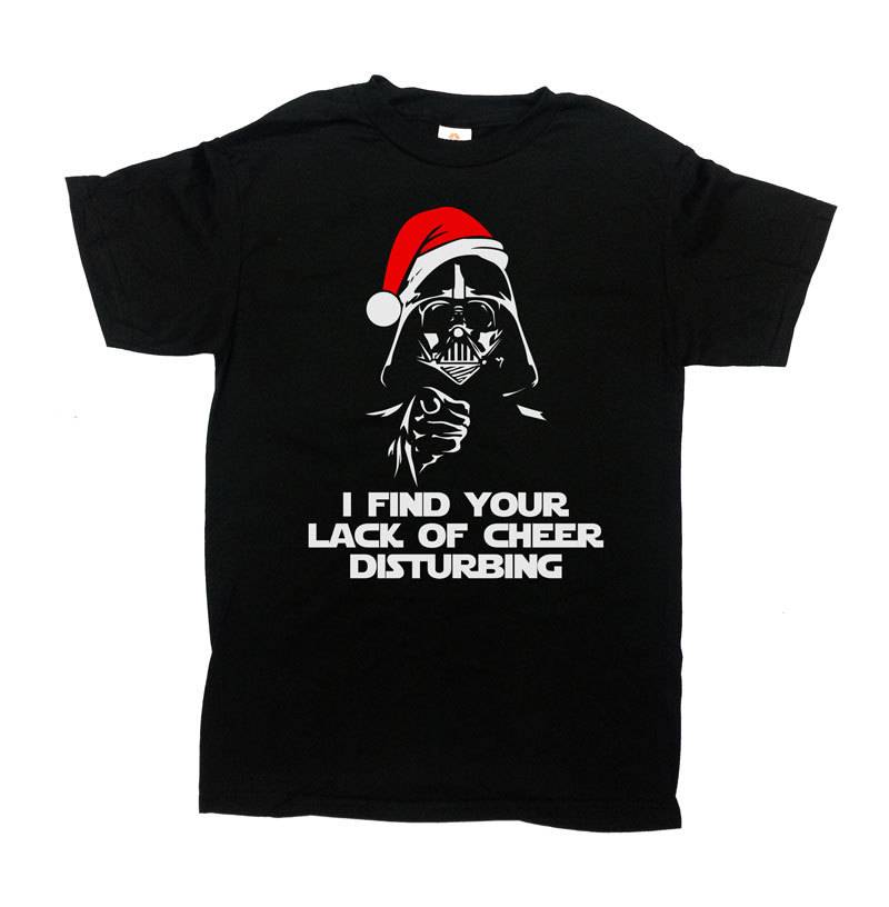 Lustiges Weihnachtshemd Weihnachtsgeschenkideen Urlaub T-Shirt Geschenke Für Männer Xmas Tshirt Film Geschenk Ich Finde Ihren Mangel An Freude von CherryTees