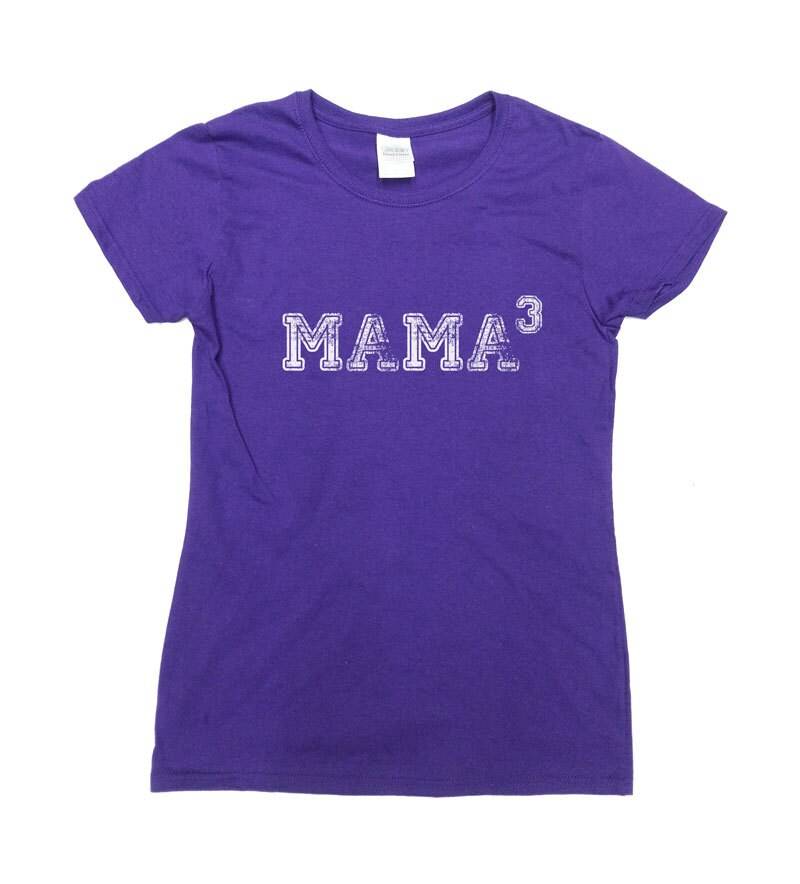 Mama Shirt Oma T Geschenkideen Für Tshirt Muttertagsgeschenk Ihre Cubed 3 Kinder Benutzerdefinierte Damen T-Shirt - Sa276 von CherryTees