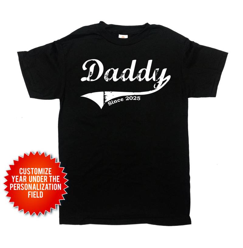 Papa Shirt Benutzerdefinierte Jahr Neues T Geschenk Für Baby Vatertag Kleidung Anpassen Personalisieren T-Shirt - Sa118 von CherryTees