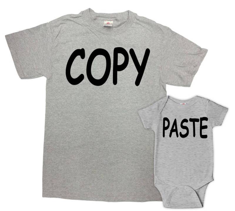 Papa Und Ich Outfits Passender Vater Sohn Shirt Tochter Geschenk Passendes Outfit Vatertagsgeschenk Neuer Kopie Paste -Sa808-809 von CherryTees