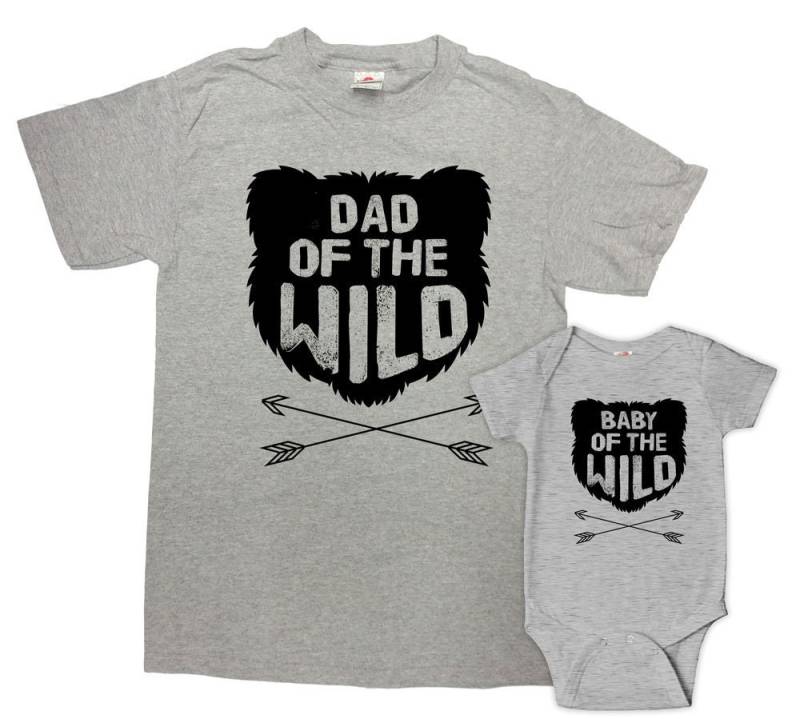 Vater-Sohn-Shirts Papa Tochter Geschenke Und Ich Shirts Passende Familien Outfit Vatertag T-Shirt Neue Baby-Geschenke Für - Sa1091-1092 von CherryTees