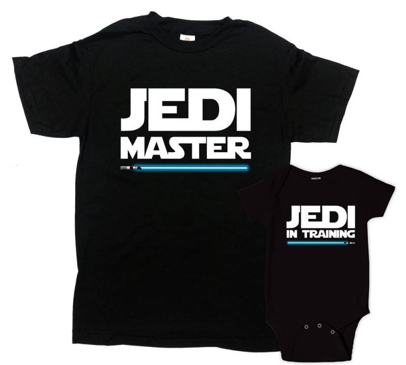 Vater Und Sohn Passende Shirts Papa Geschenke Für Filmfans Familien Outfits Baby Ich Vatertag T - Sa212-1081 von CherryTees