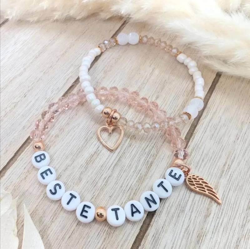 Armband Beste Tante von Cherrylipsbracelets