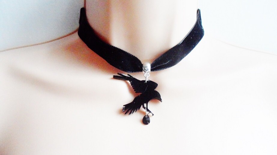 Dark Romance - Kropfband Aus Samt von CherrylocoJewellery