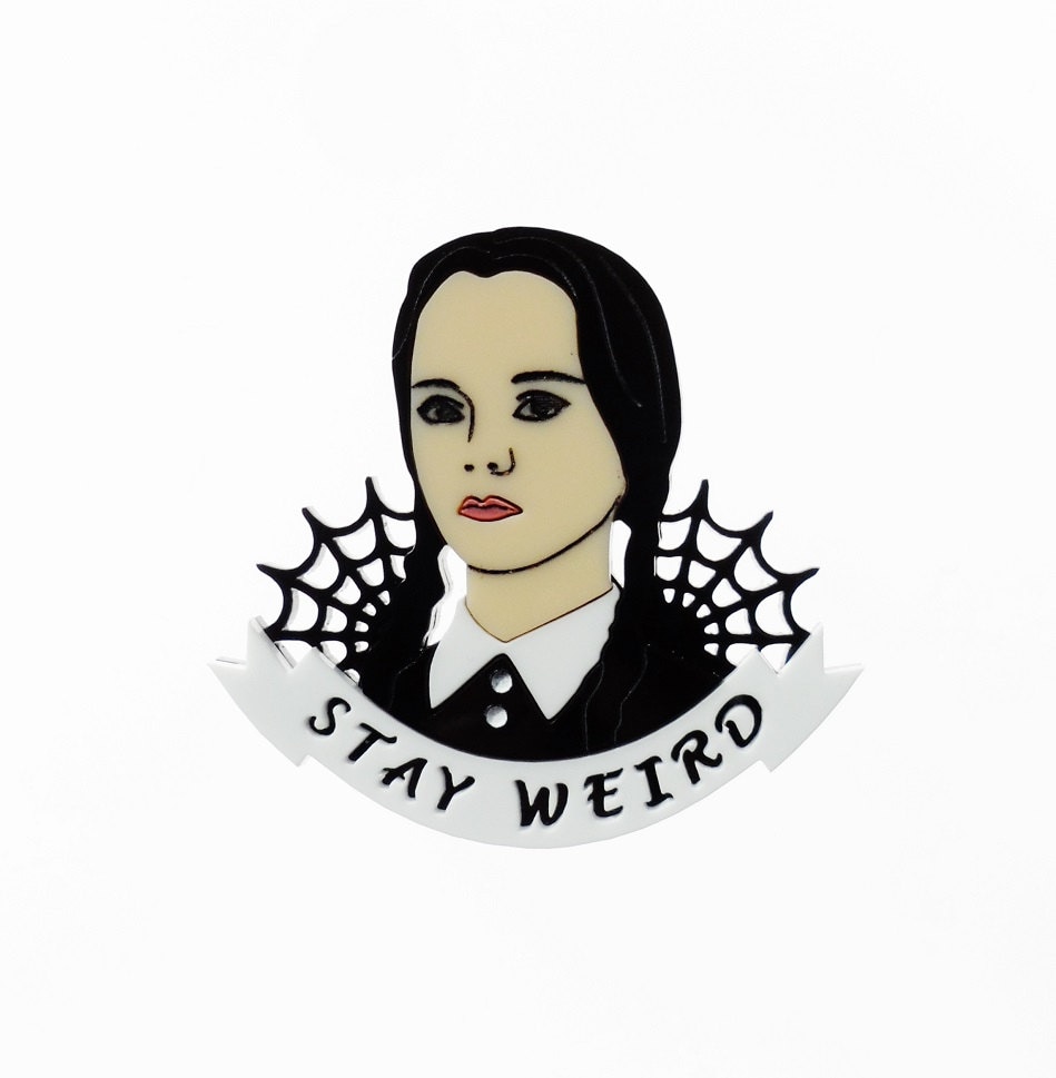 Idyll Addams Brosche von CherrylocoJewellery