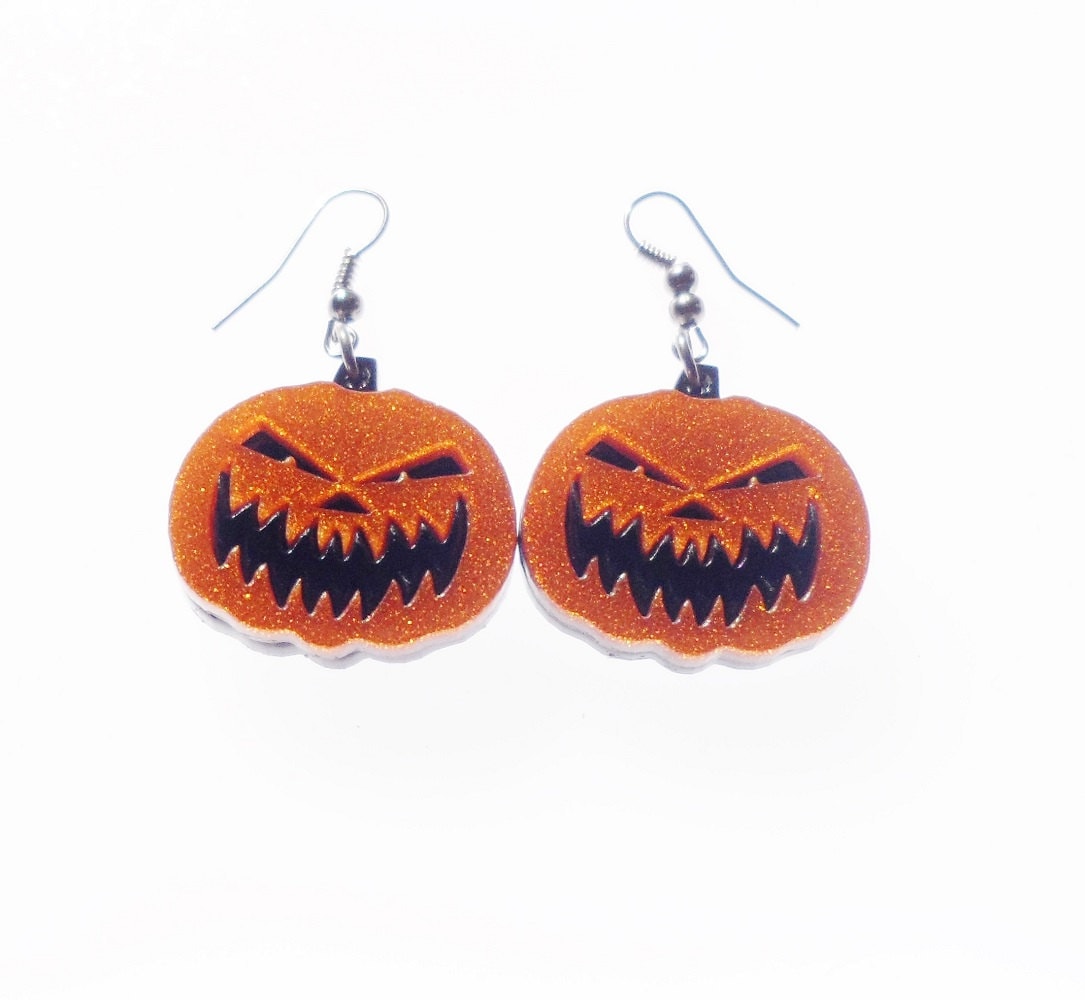 Kürbis Ohrringe von CherrylocoJewellery