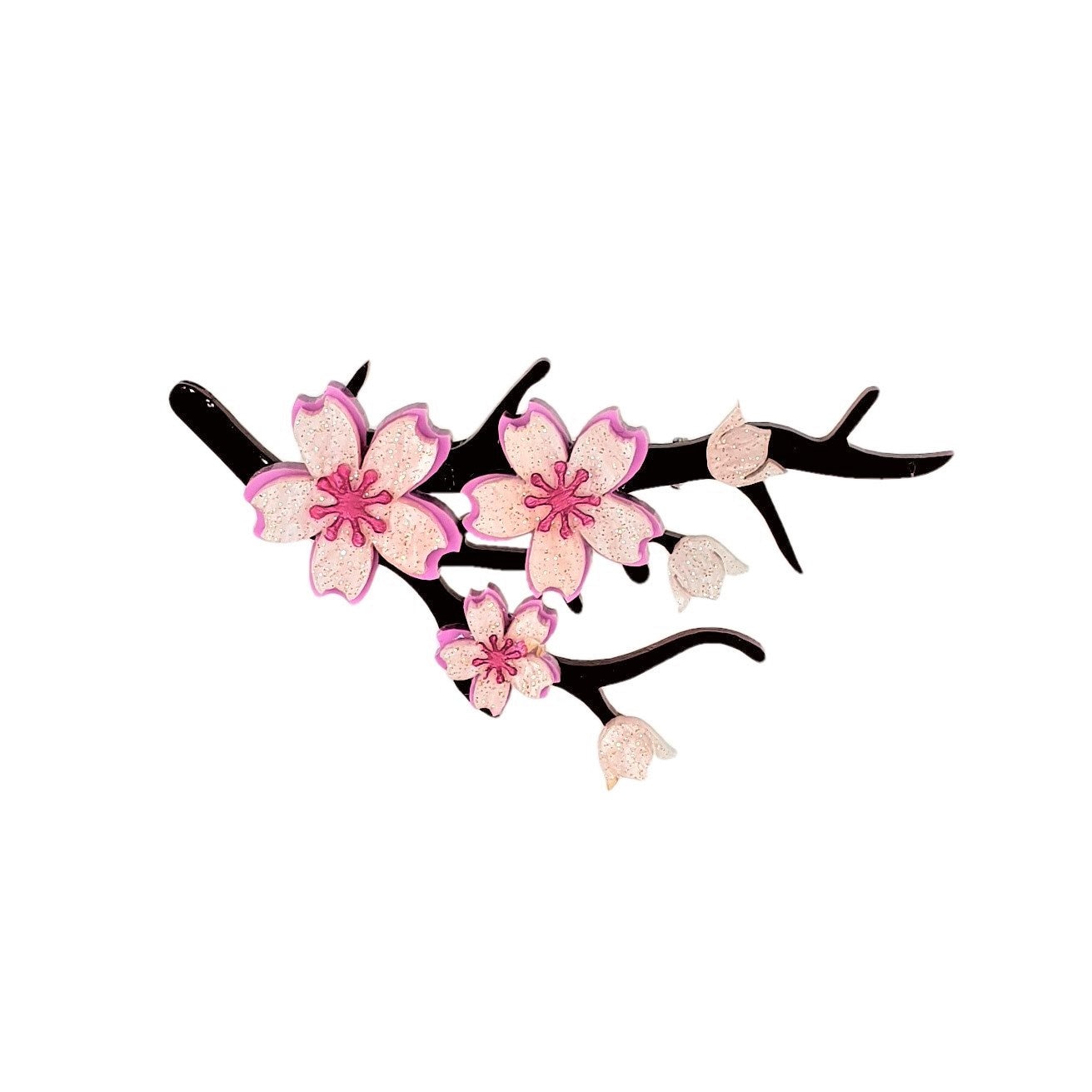 Sakura Blüten Brosche von CherrylocoJewellery