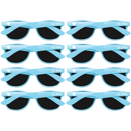 Cherub & Stork Blaue Sonnenbrille zum Enthüllen, 8 Stück, für Babypartys, niedliche Oh Baby, Party-Dekorationen mit Herz-Design, Zubehör für Gäste und Fotokabinen-Geschenksets Cherub & Stork Blaue Sonnenbrille zum Enthüllen, 8 Stück, für Babypartys, niedliche Oh Baby, Party-Dekorationen mit Herz-Design, Zubehör für Gäste und Fotokabinen-Geschenksets von Cherub & Stork