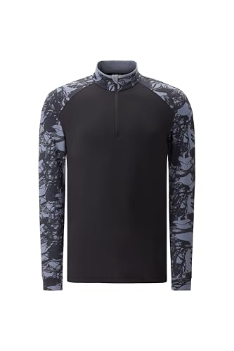 Chervò 65638-013L Tobias Rollkragenpullover Herren Grey/Grey/Phantasy Größe 46 von Chervò
