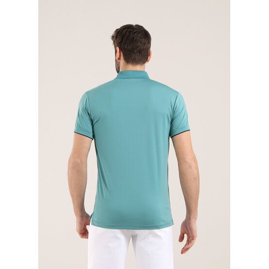 Chervo ACCUSA Halbarm Polo türkis von Chervo