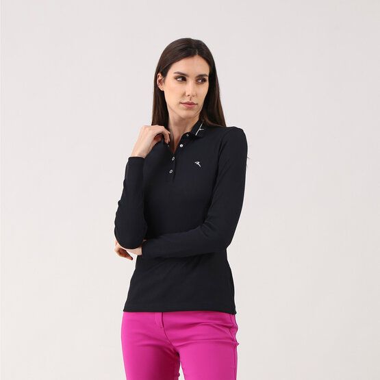 Chervo ACUME Langarm Polo schwarz Chervo ACUME Langarm Polo schwarz von Chervo
