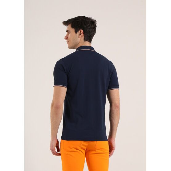 Chervo AIRTON Halbarm Polo navy von Chervo
