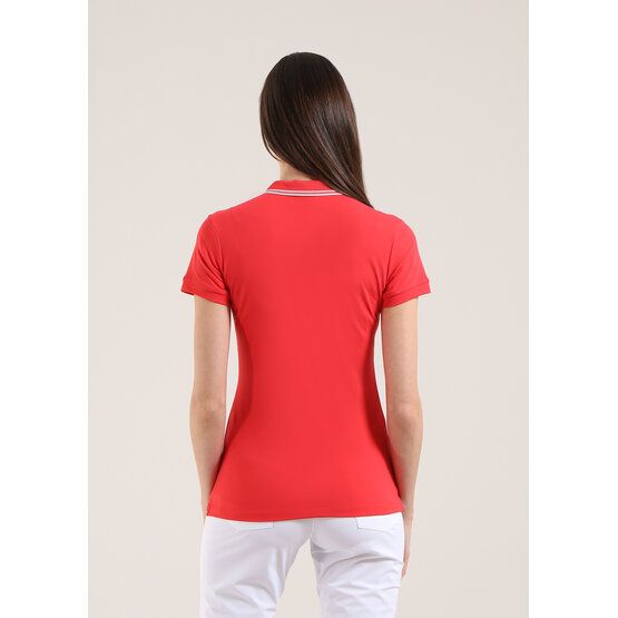 Chervo ALTALENA Halbarm Polo rot von Chervo