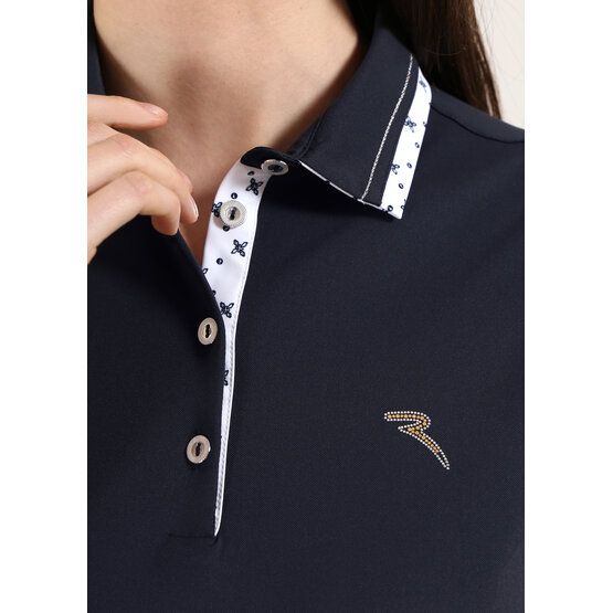 Chervo AQUAMARINE Halbarm Polo navy von Chervo