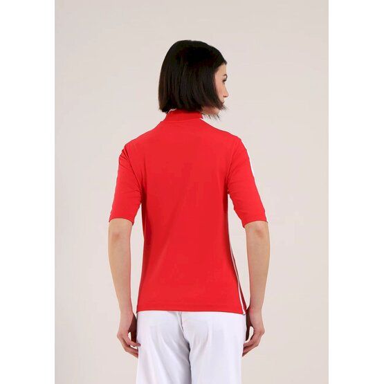 Chervo ATOLLI 3/4 Arm Polo rot von Chervo