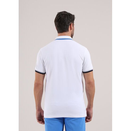 Chervo Arcata Halbarm Polo weiß von Chervo