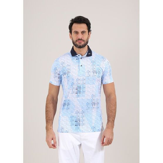 Chervo Armido Halbarm Polo blau von Chervo