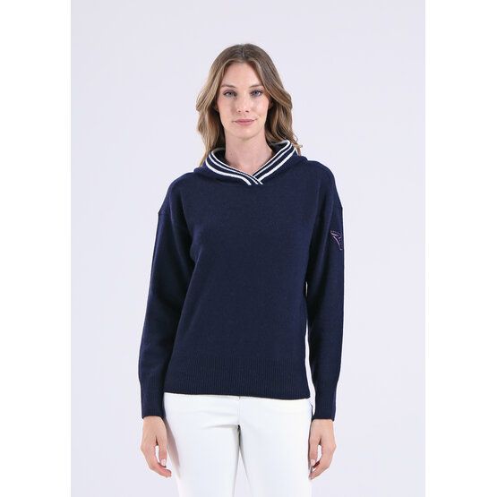 Chervo NOCCIOLINA Strick Pullover navy von Chervo