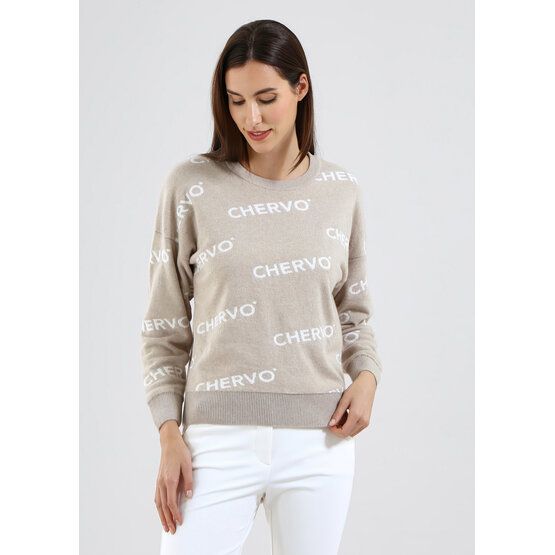 Chervo NOVEMBER Pullover Strick beige von Chervo