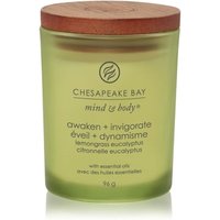 Chesapeake Bay Candle Mind & Body Awaken & Invigorate - Lemongrass Eucalyptus Duftkerze von Chesapeake Bay Candle