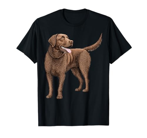 Chesapeake Bay Retriever Gedenkstätte für Hunde/Mama/Papa/Welpen T-Shirt Chesapeake Bay Retriever Gedenkstätte für Hunde/Mama/Papa/Welpen T-Shirt von Chesapeake Bay Retriever Dog Tees NYC