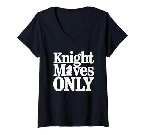 Damen Chess Revival Movement Schachliebhaber Strategisches Denken T-Shirt mit V-Ausschnitt Damen Chess Revival Movement Schachliebhaber Strategisches Denken T-Shirt mit V-Ausschnitt von Chess Enthusiast Chess Strategy Intellectual Board