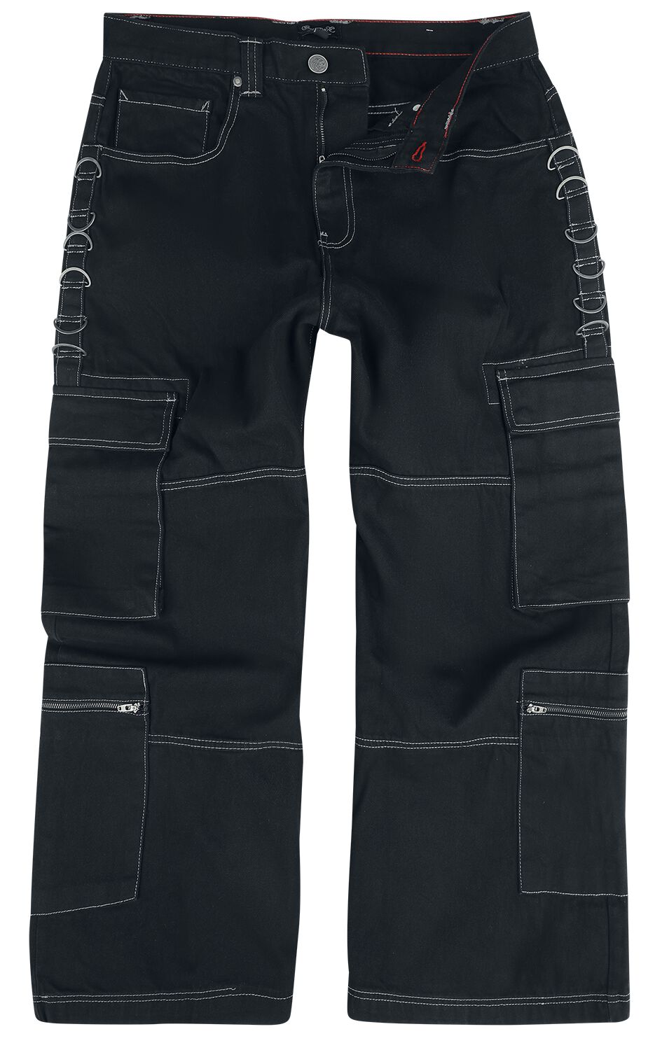 Chet Rock Jeans - Monaghan Utility Jeans - W30L32 bis W38L34 - für Männer - Größe W32L32 - schwarz von Chet Rock