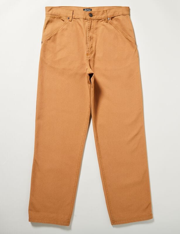 Chet Rock - Rockabilly Jeans - Caleb Workwear Pants - W30L32 bis W38L34 - für Männer - Größe W30L32 - braun von Chet Rock