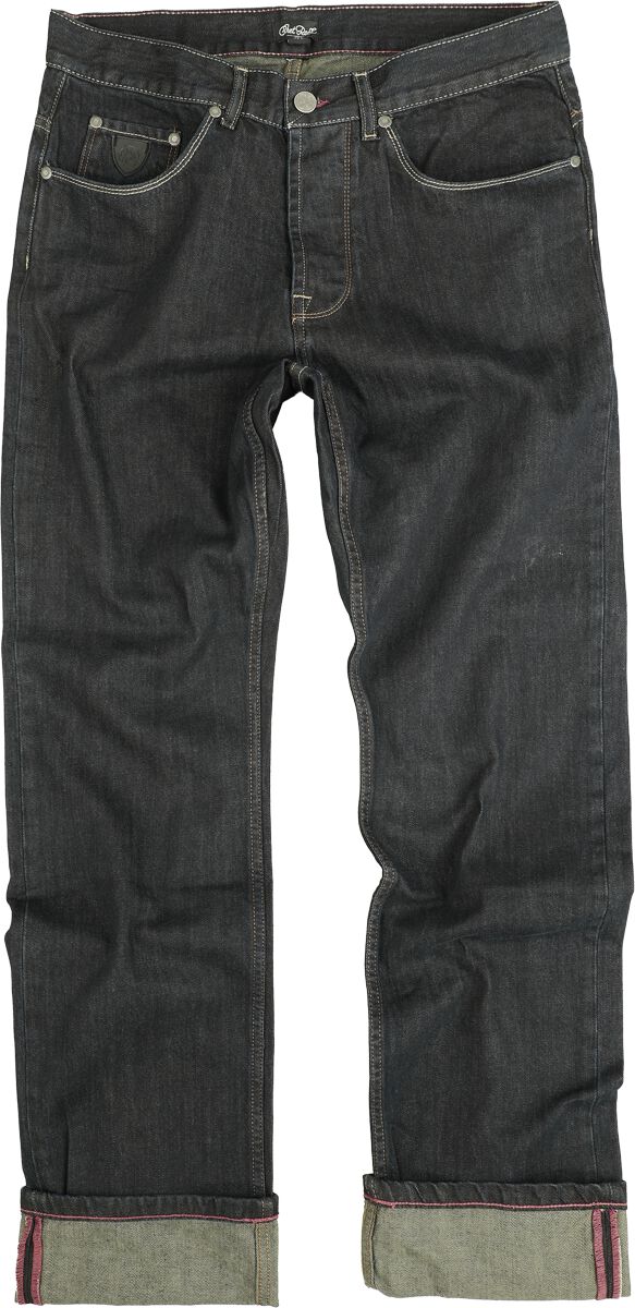 Chet Rock - Rockabilly Jeans - Ringo Jeans - W30L34 bis W40L34 - für Männer - Größe W32L32 - navy von Chet Rock