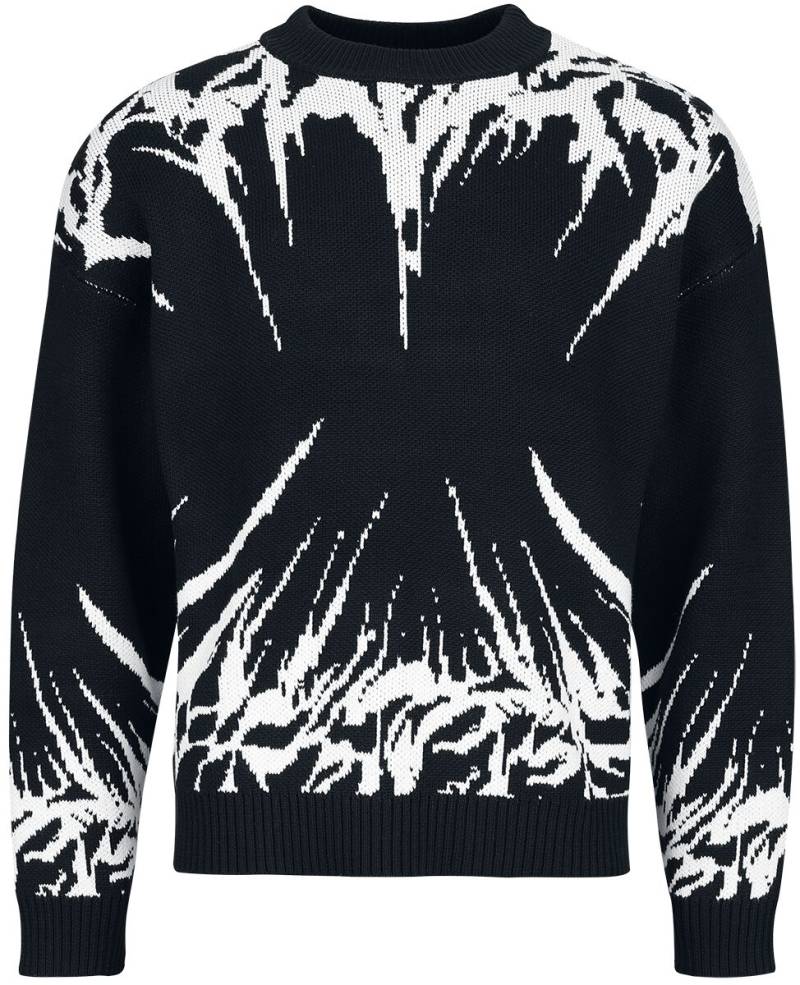 Chet Rock Strickpullover - Restless Energy Jumper - M bis XXL - für Männer - Größe XXL - schwarz/weiß von Chet Rock
