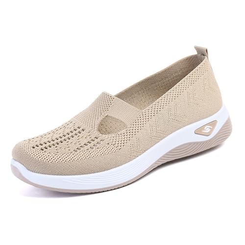 Cheuling Damen Sneaker Atmungsaktive Vermascht Turnschuhe Lässige Komfort Laufschuhe Flache Anti Rutsch Sneakers Bequem Sportschuhe Outdoor Walkingschuhe Cheuling Damen Sneaker Atmungsaktive Vermascht Turnschuhe Lässige Komfort Laufschuhe Flache Anti Rutsch Sneakers Bequem Sportschuhe Outdoor Walkingschuhe von Cheuling
