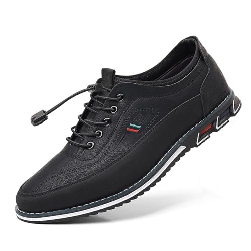Cheuling Herren Schuhe Klassische Mokassins Business Freizeitschuhe Oxford Business Casual Lederschuhe Atmungsaktiver Komfort Slipper Großen von Cheuling