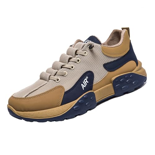 Cheuling Sneaker Herren Schuhe Sportschuhe Freizeit Walkingschuhe Atmungsaktiv rutschfeste Leicht Freizeit Sportschuhe Leichtgewichts Walkingschuhe von Cheuling