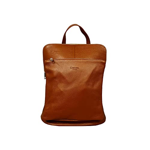 Cheval Firenze Avior Rucksack, echtes Leder, hergestellt in Italien, Leder von Cheval Firenze