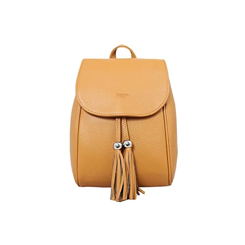 Cheval Firenze Bellatrix Rucksack, echtes Leder, hergestellt in Italien, Leder von Cheval Firenze
